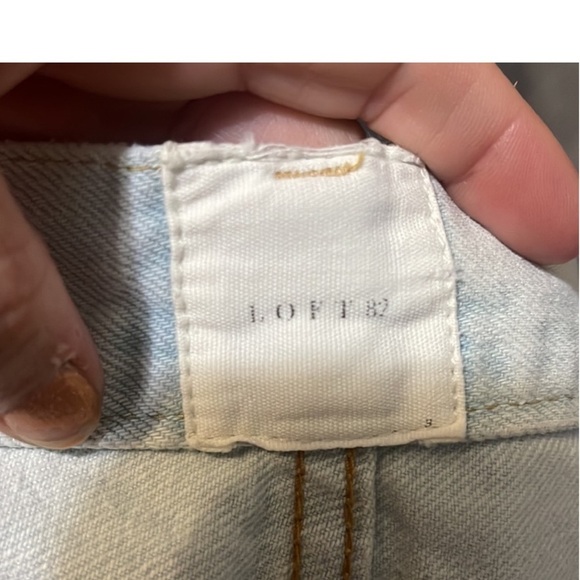 🍀5/$25🍀 Loft 82 light wash distressed denim jeans - Picture 7 of 11